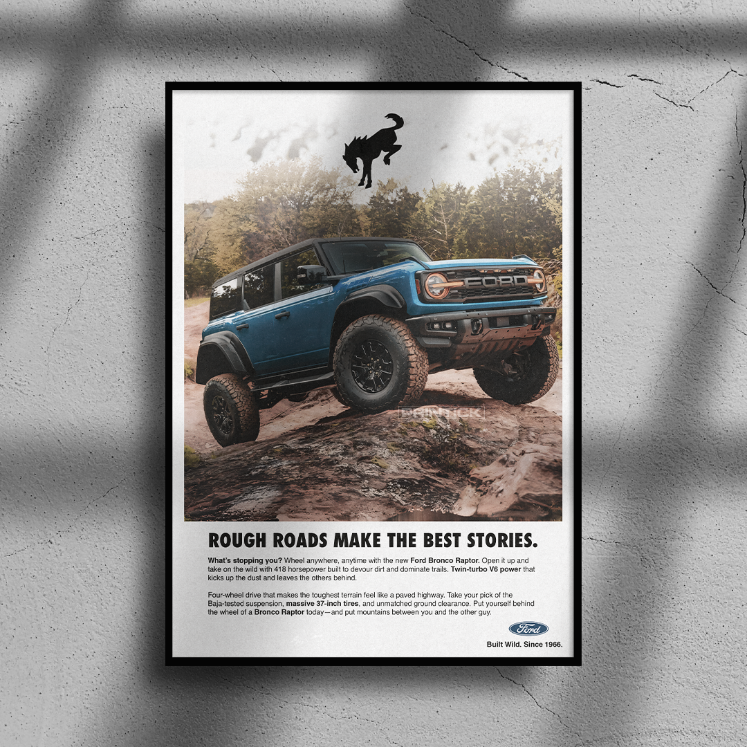 Ford Bronco Poster