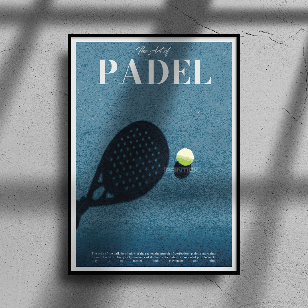 Art of Padel Poster
