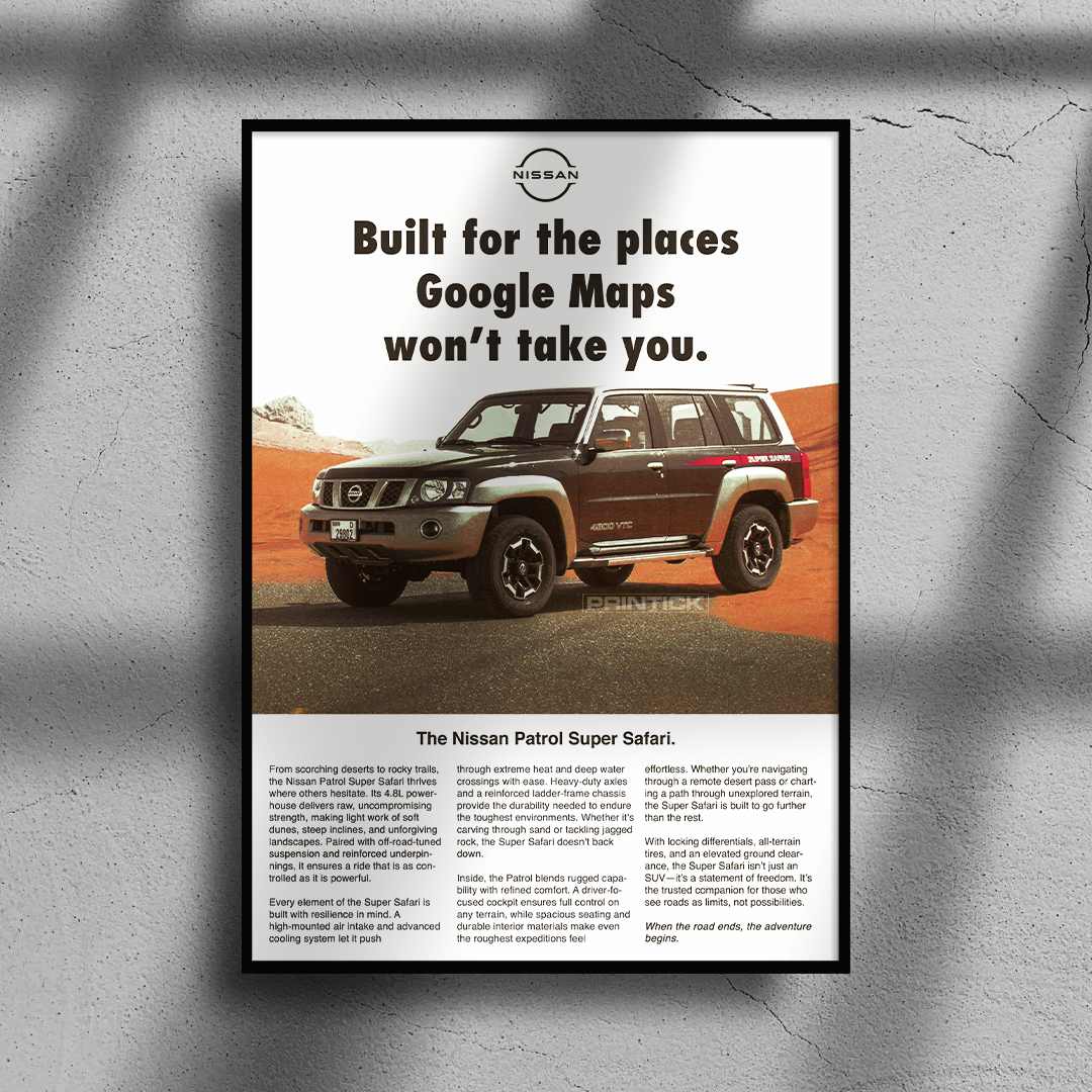 Nissan Super Safari Poster