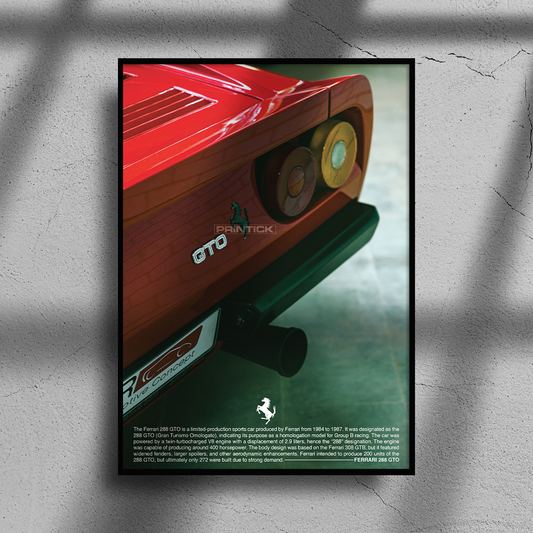 Ferrari 288 GTO Poster