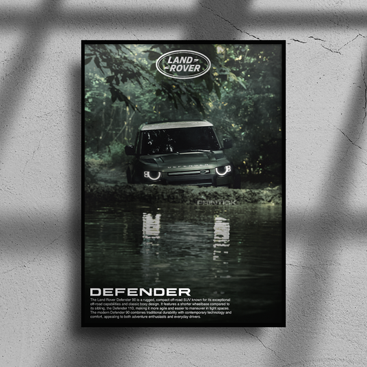 Land Rover Defender 90 Poster