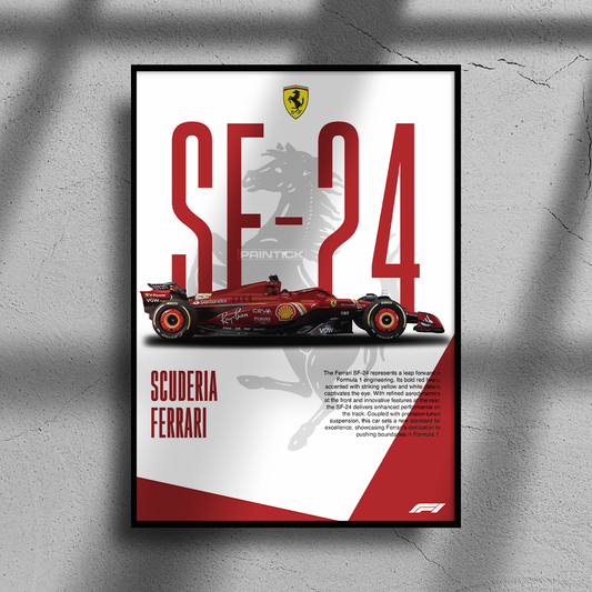 Scuderia Ferrari SF-24 Poster