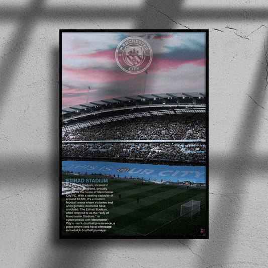 Etihad Stadium Poster