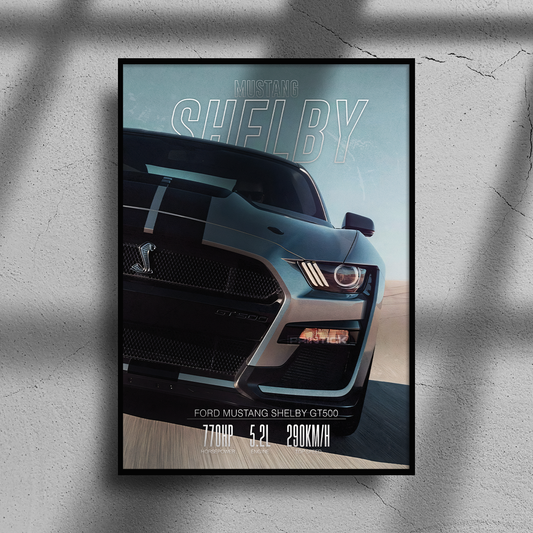 Ford Mustang Shelby GT500 Poster