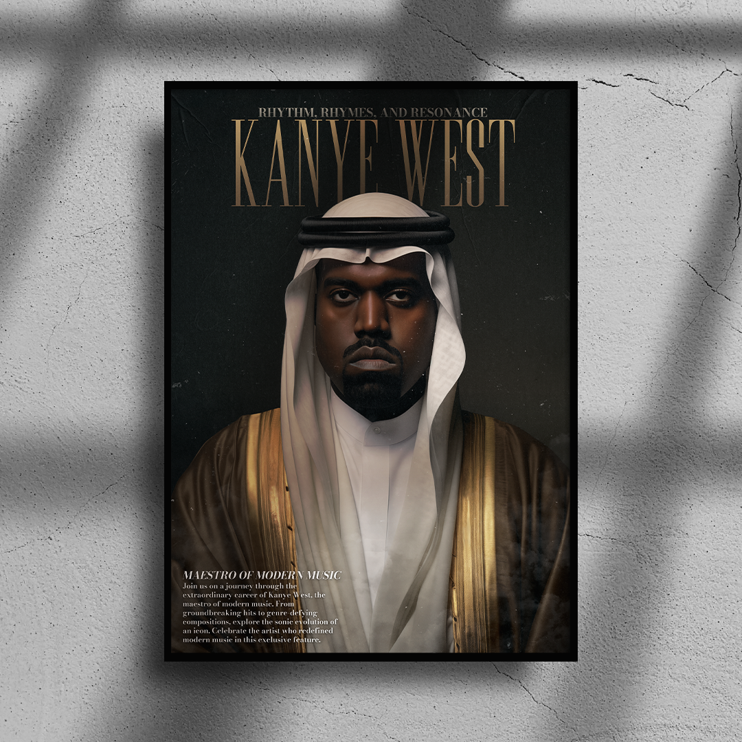 Kanye West Sheikh Poster