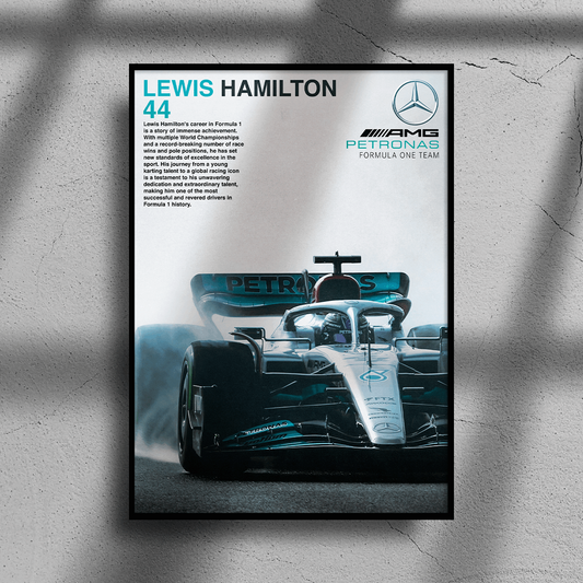 Mercedes F1 Poster