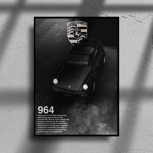 Porsche 964 Poster