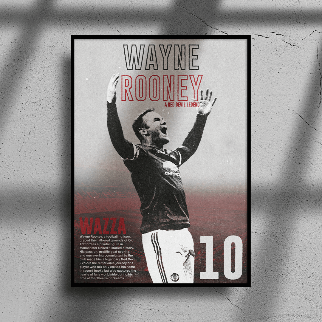 Wayne Rooney Poster